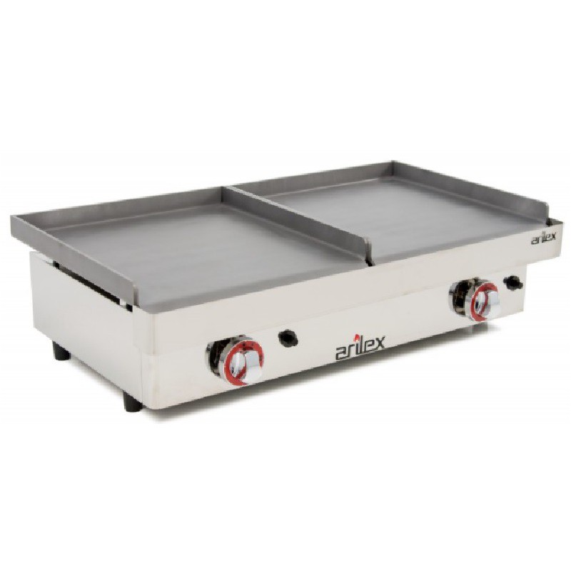 Planchas a gas duo acero laminado 6mm Arilex