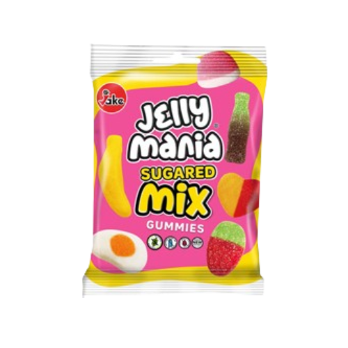 Jelly mania sugared mix gummies