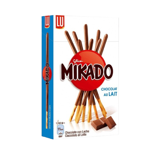 Mikado chocolate con leche