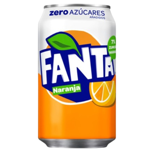 Fanta naranja (Zero)