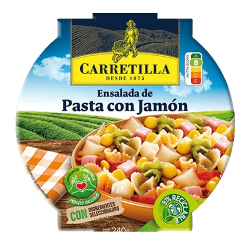 Pasta con Jamón