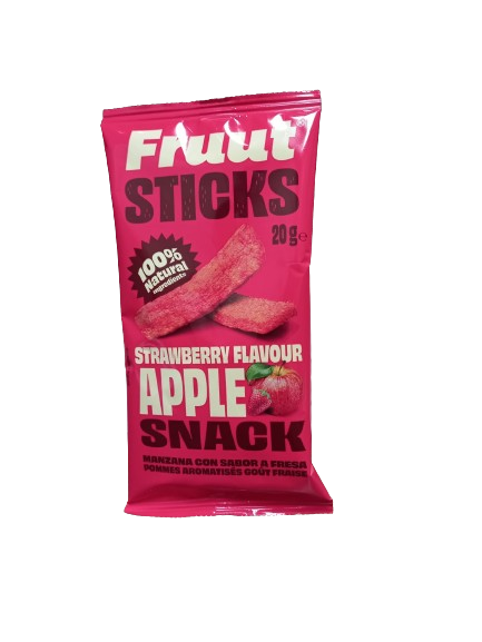 Fruut sticks manzana con sabor a fresa