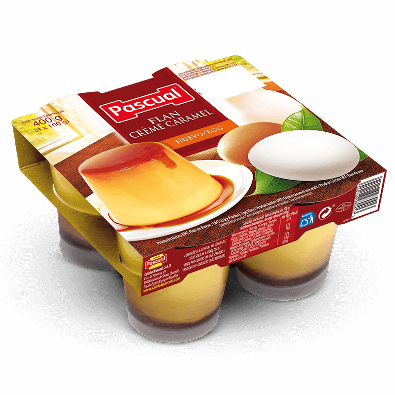 Flam de huevo Pascual